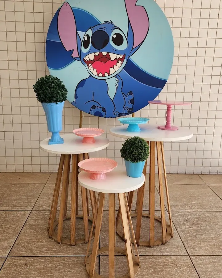 Kit Stitch com mesinhas de madeira